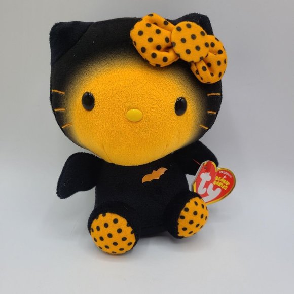 Hello Kitty Other - TY Sanrio Hello Kitty Bat Costume Halloween 6" Plush